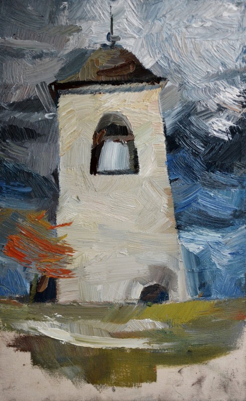 "Painting. Pleinair. Pleinair moldova" by Maria Manchevici, oil on canvas