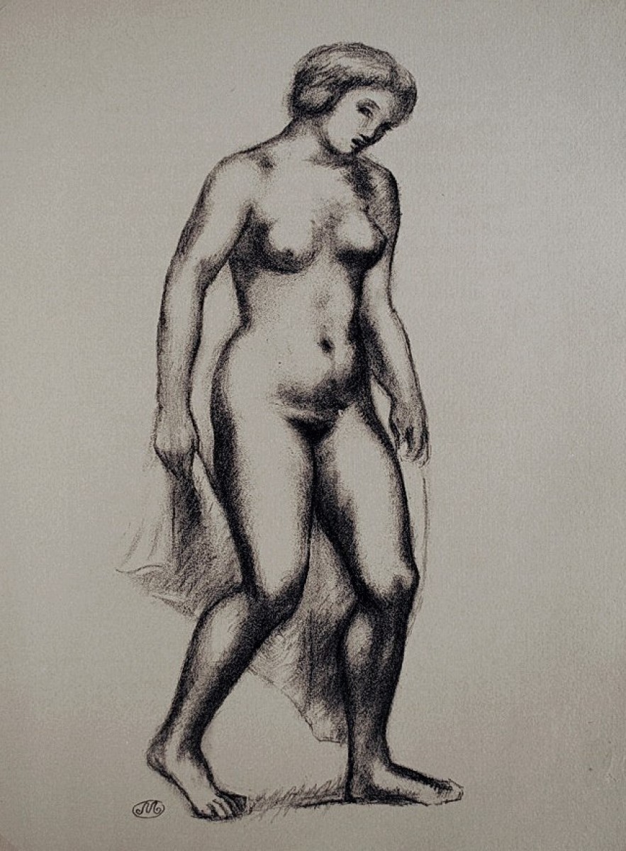 "Desen. Nud" by Aristide Maillol