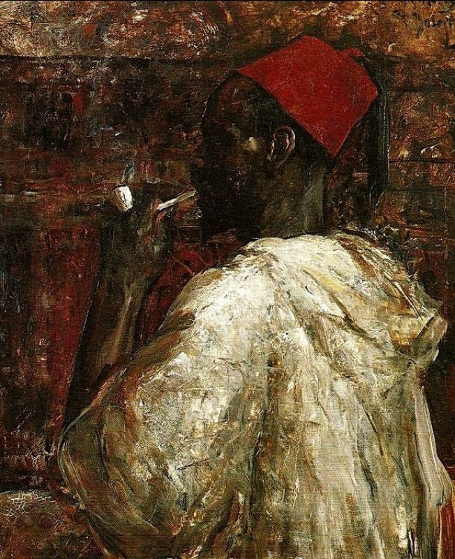 "Painting. Portrait" by Ernst Josephson