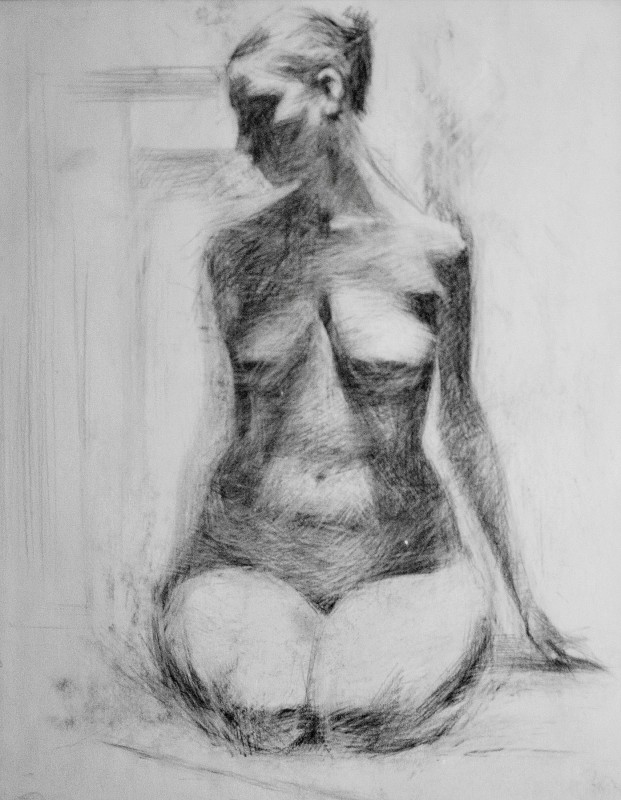 "Sketch. Nude" by Oxana Țip