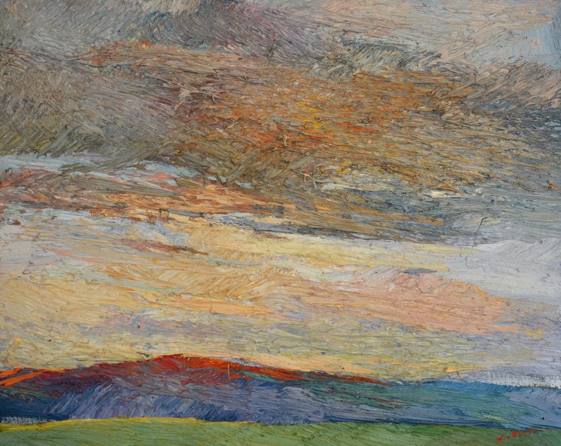 "Etude" by Anatol Ghimpu, 2005, 400x500mm, oil on canvas