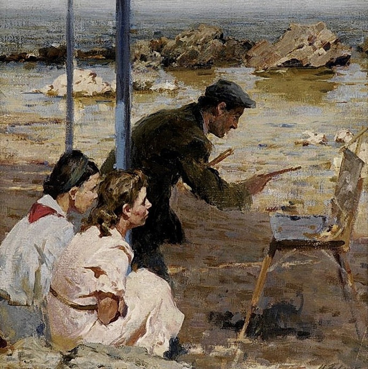 "Pictură. Proces de studiu" by Nikolai Artemevich Pavlyuk