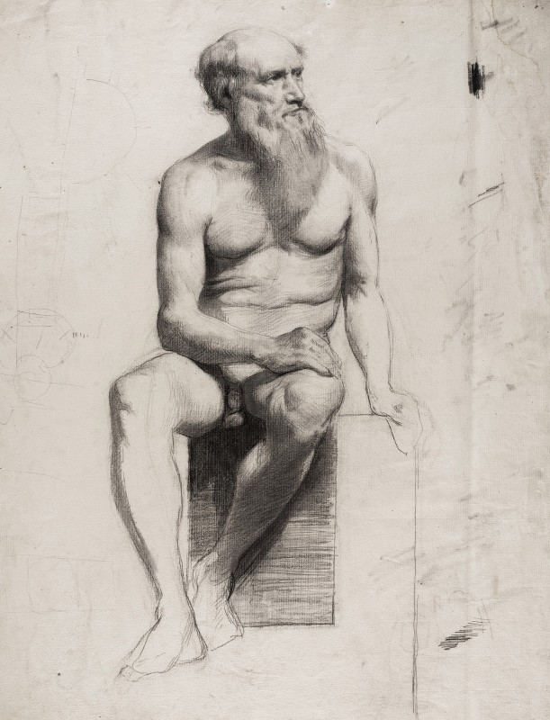 "Drawing. Nude" by Andreu Solà i Vidal