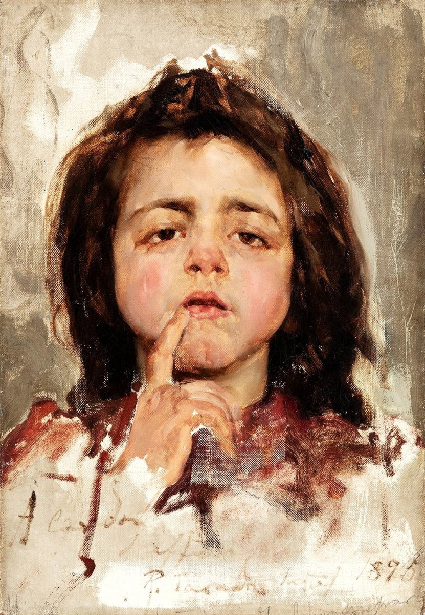 "Pictură. Portret" by Ignacio Pinazo Camarlench
