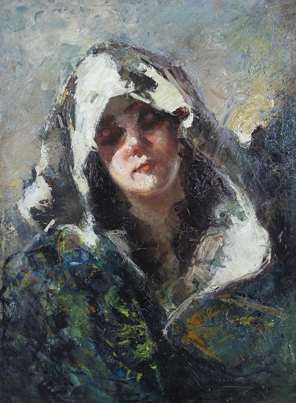 "Painting. Portrait" by 19 th. -