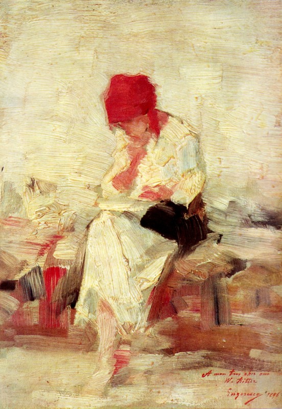 "Painting. Figure" by Nicolae Grigorescu