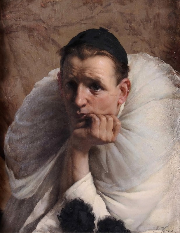 "Painting. Figure" by Camillo Verno