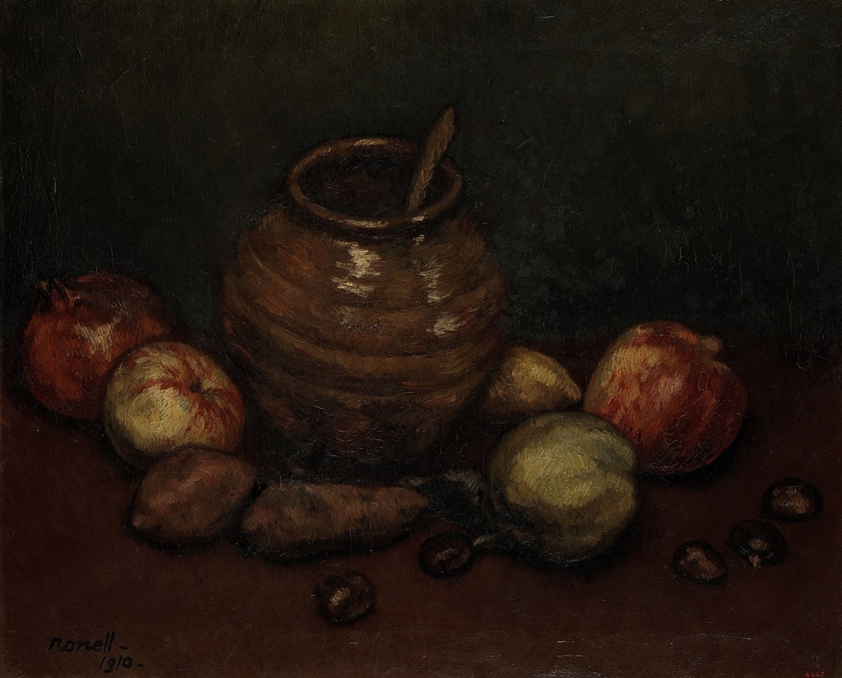"Painting. Still life" by Isidre Nonell