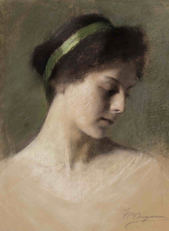 "Desen. Portret" by William-Adolphe Bouguereau