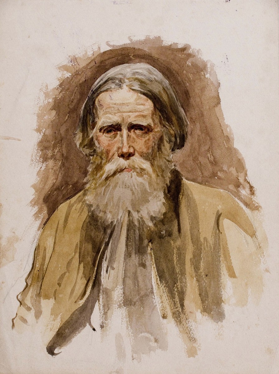 "Живопись. Портрет" by Vasilii Vasilevich Belyaev