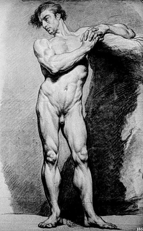 "Drawing. Nude" by Carle Vernet