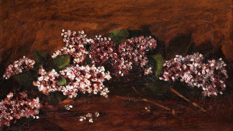 "Painting. Flowers" by Octav Băncilă