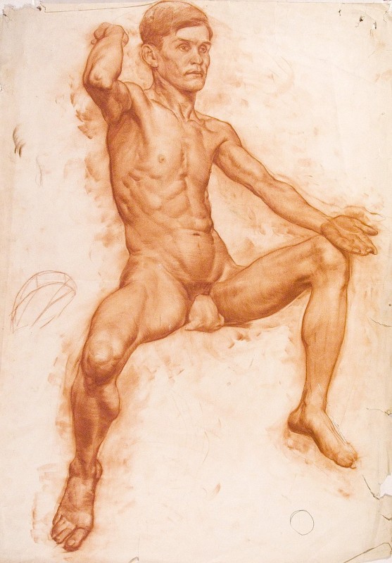"Desen. Nud" by Aleksandr Yevgenevich Yakovlev