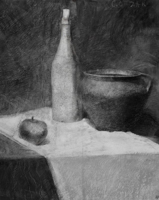 "Natură statică" by Cezar Ciobanu, 2014