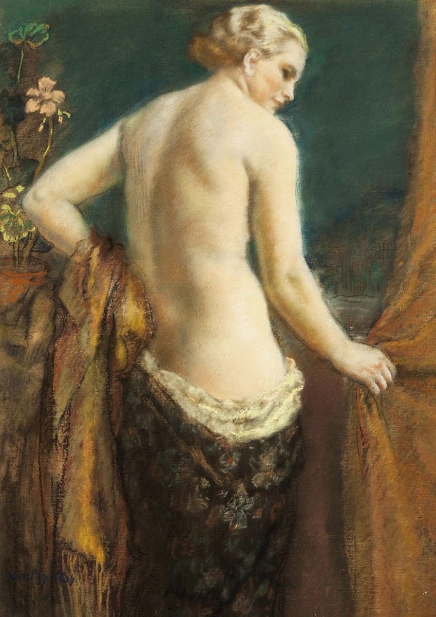 "Pictură. Nud" by Karel Spillar