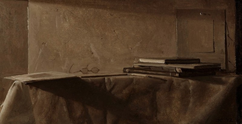 "Pictură. Natură statică" by Jacob Collins