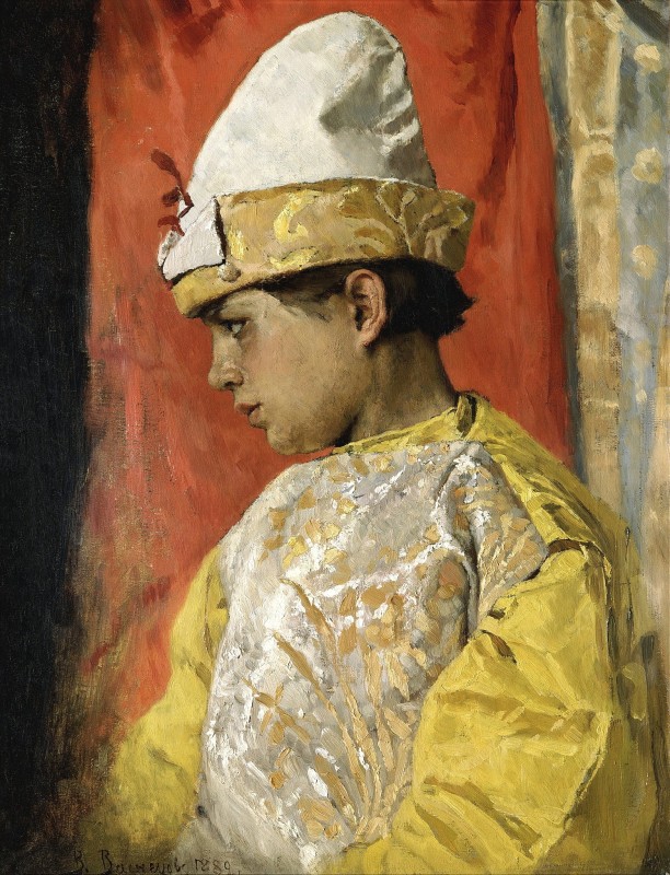 "Painting. Portrait" by Viktor Mikhaylovich Vasnetsov