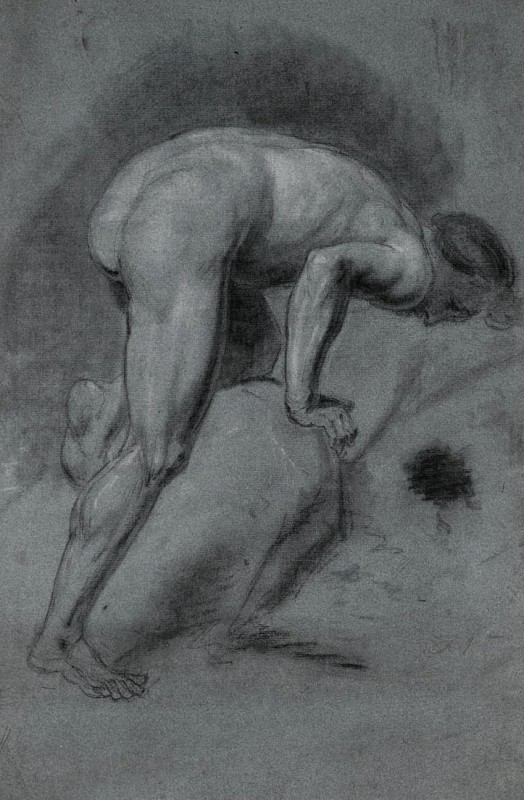 "Drawing. Nude" by J. M. W. Turner