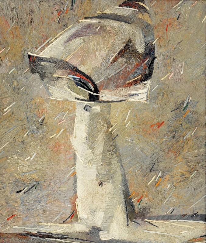 "Нафаня (Nafanea)" by Анатол Гимпу, 2000, 950x800mm, масло / холст
