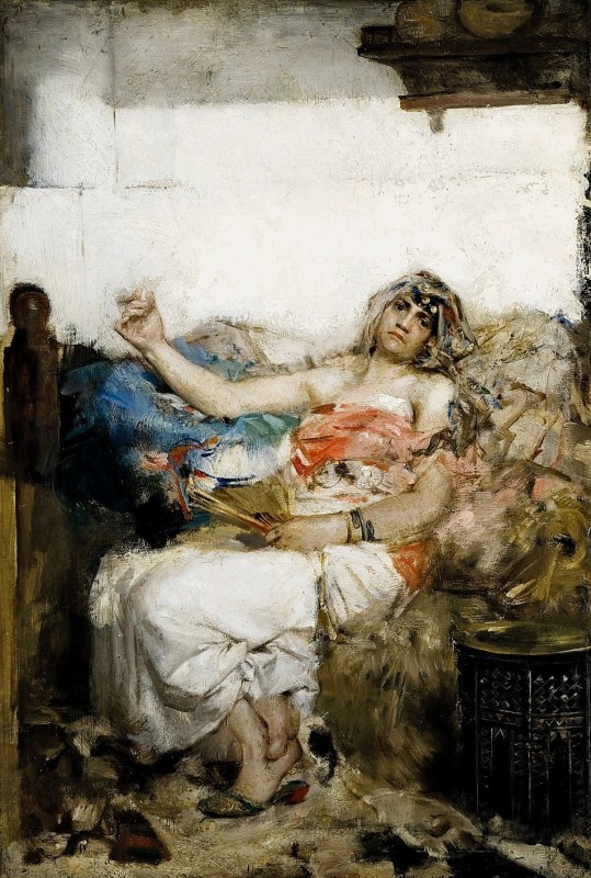 "Painting. Figure" by Léon Comerre
