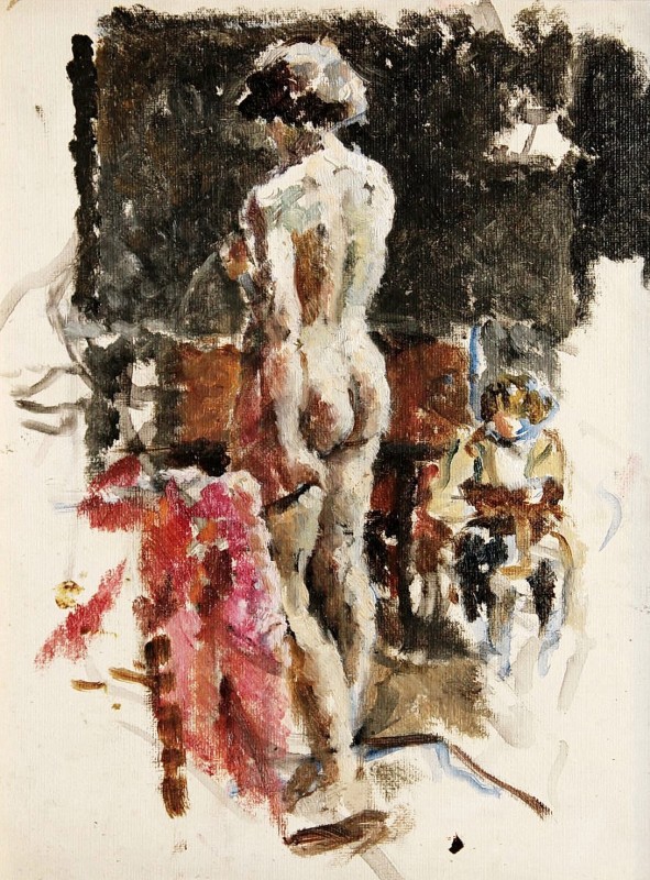 "Painting. Nude" by Mainie Jellett