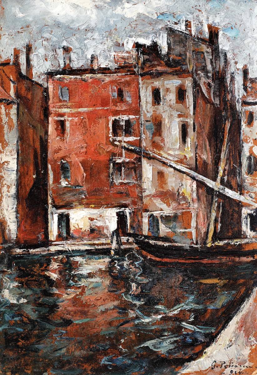 "Painting. Urban" by Gheorghe Petrașcu