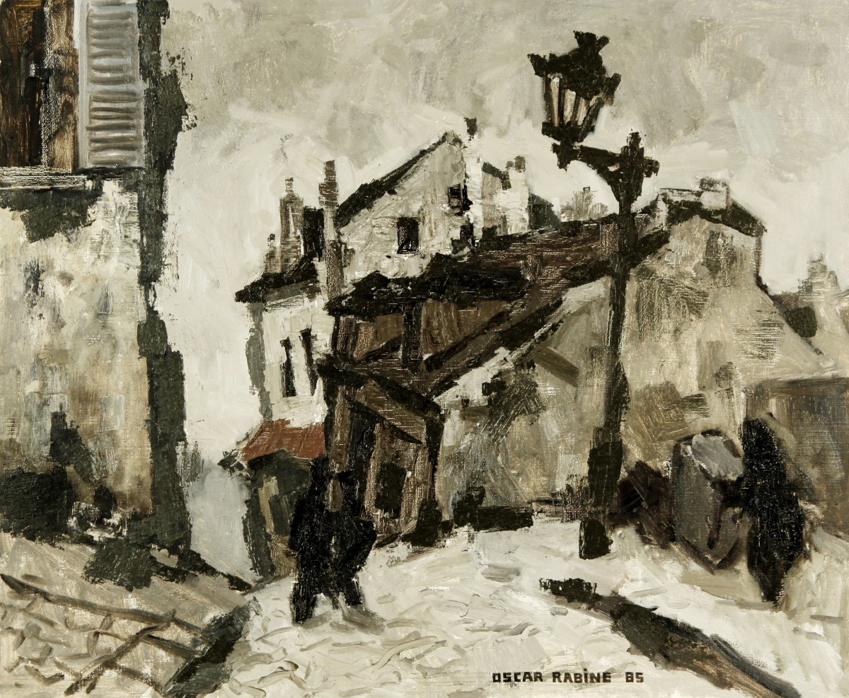 "Composition" by Oskar Yakovlevich Rabin