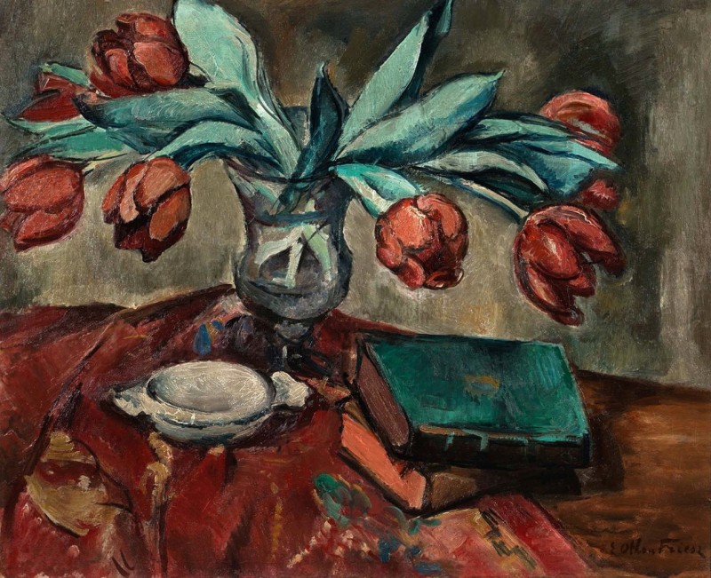 "Pictură. Natură statică" by Achille-Émile Othon Friesz