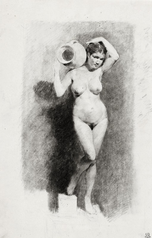 "Drawing. Nude" by Pio Joris