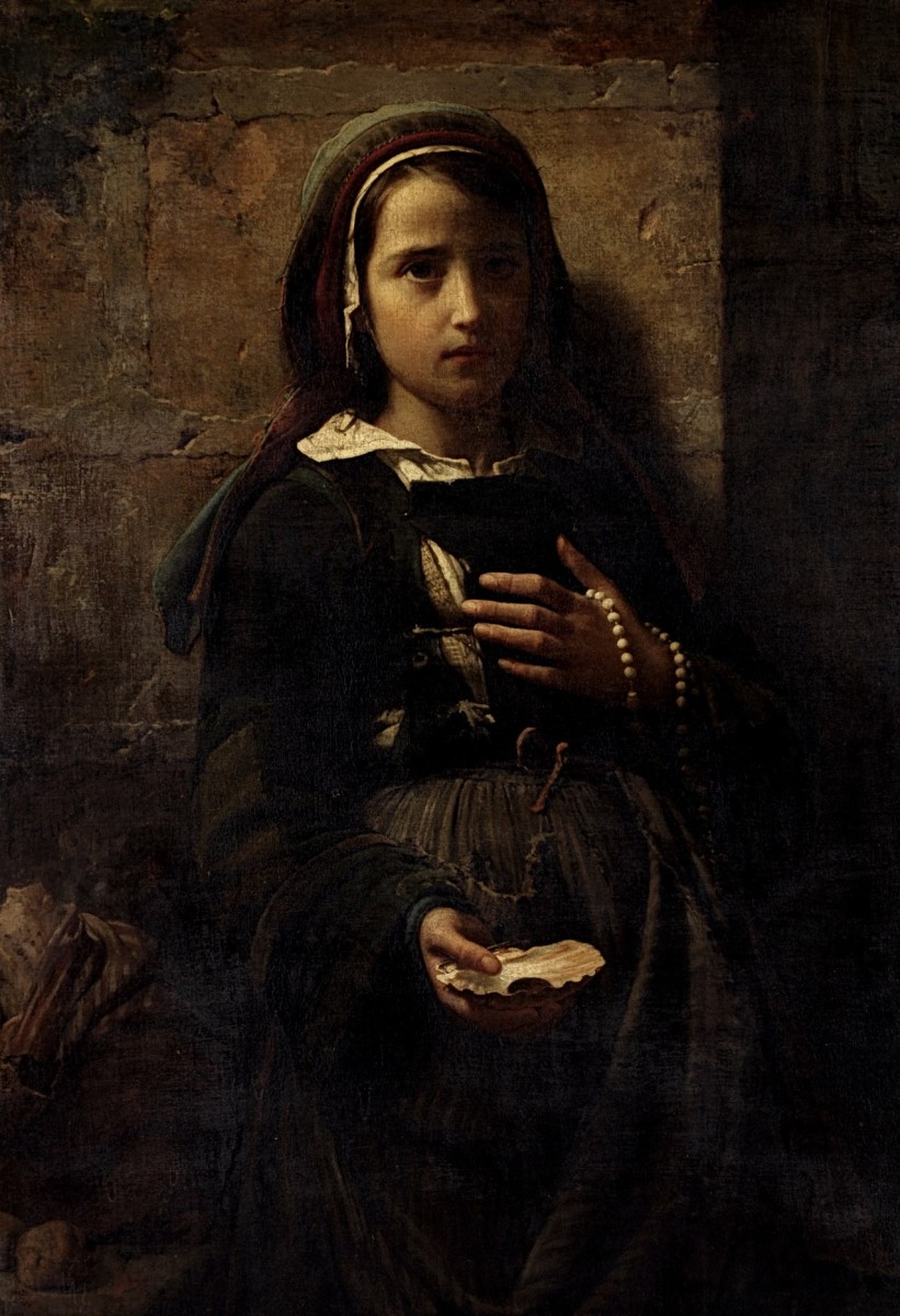 "Painting. Figure" by Emile Auguste Hublin