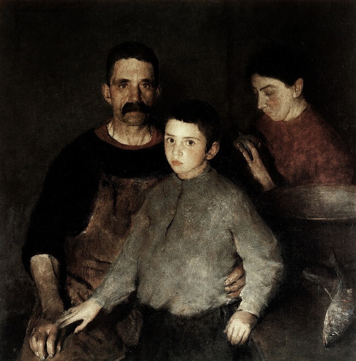 "Pictură. Oameni" by Charles Webster Hawthorne