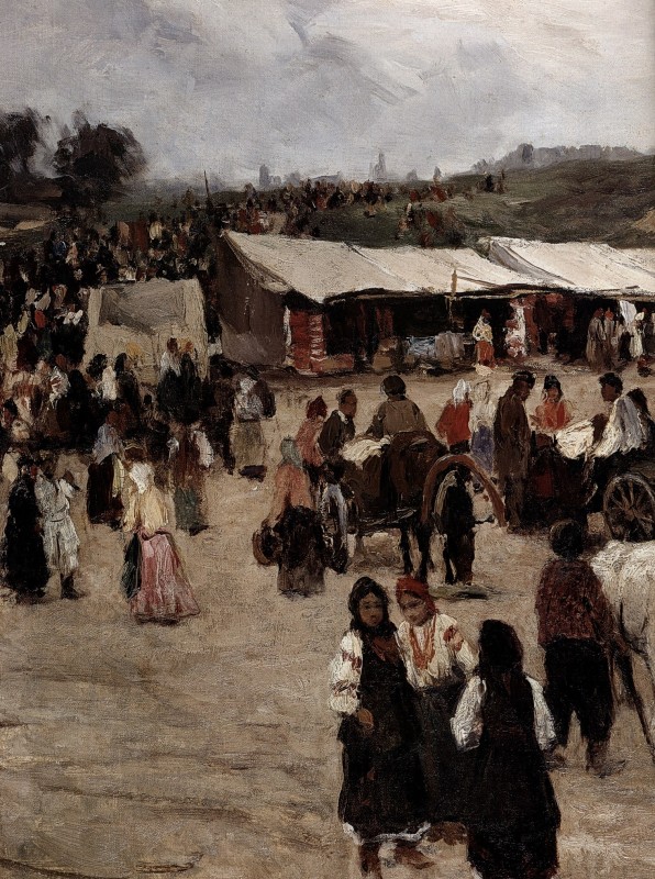 "Compoziție. Oameni" by Sergey Ivanovich Svetoslavsky