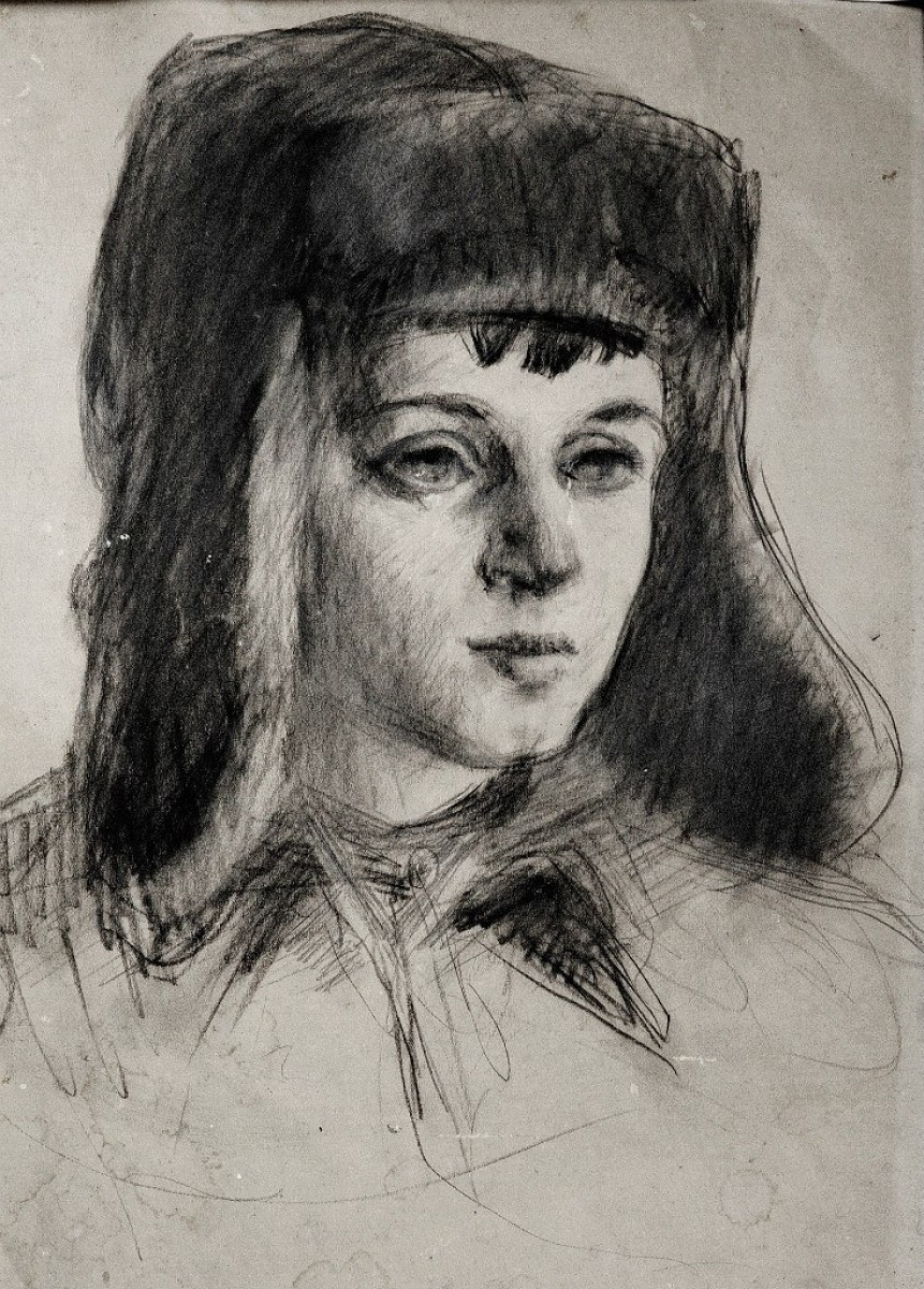 "Drawing. Portrait" by Ion Jumati
