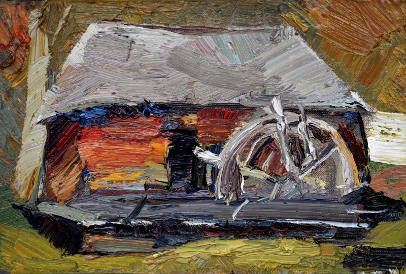 "Pictură. Pleinair. Pleinair România" by Mihai Onciu, ulei pe pânză