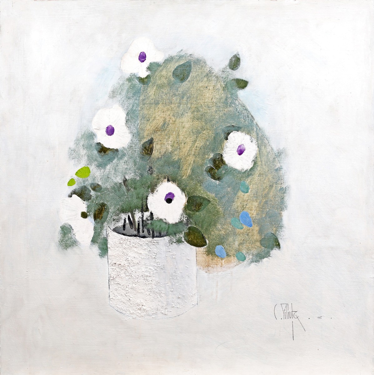 "Painting. Flowers" by Constantin Piliuţă