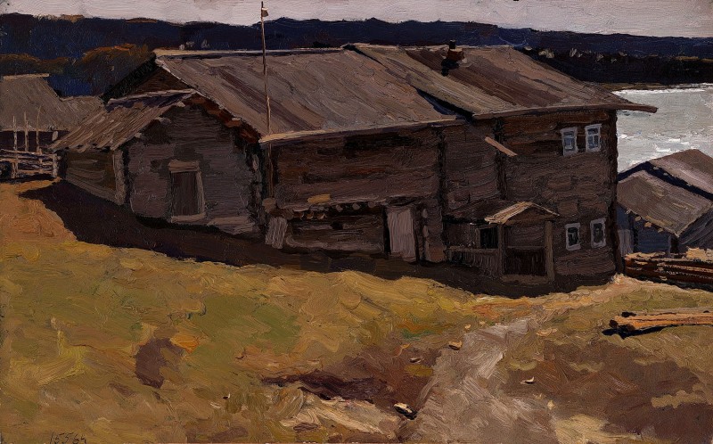 "Painting. Rural" by Vladimir Fedorovich Stozharov