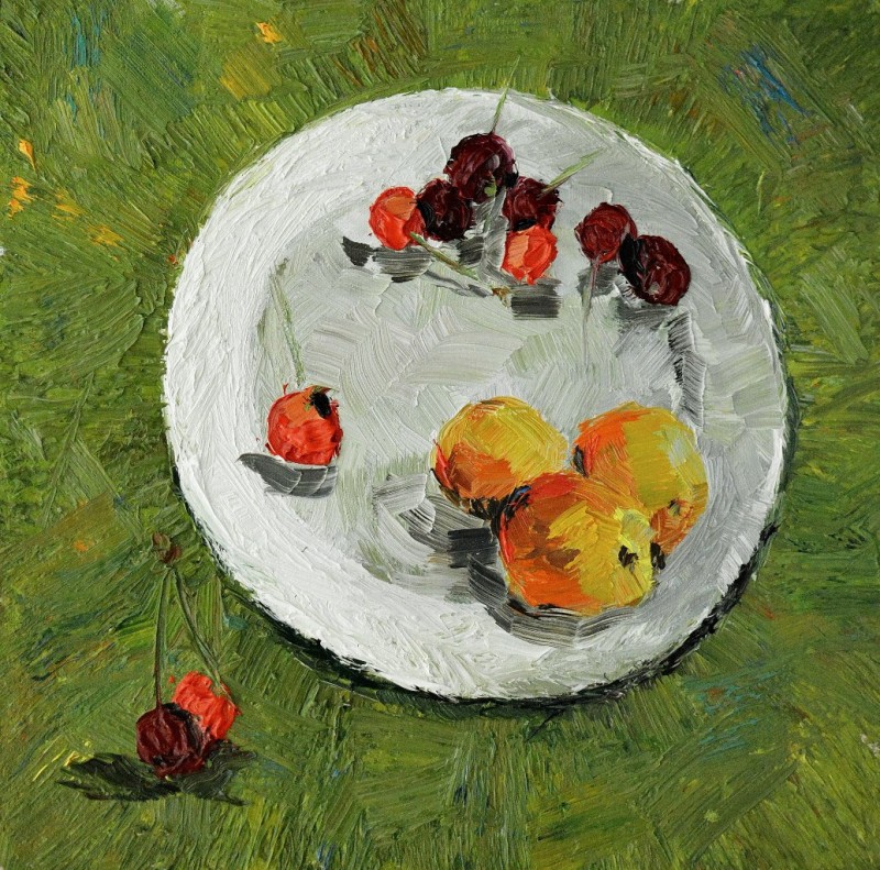 "Painting. Pleinair. Pleinair moldova" by Angela Plămădeală, oil on canvas