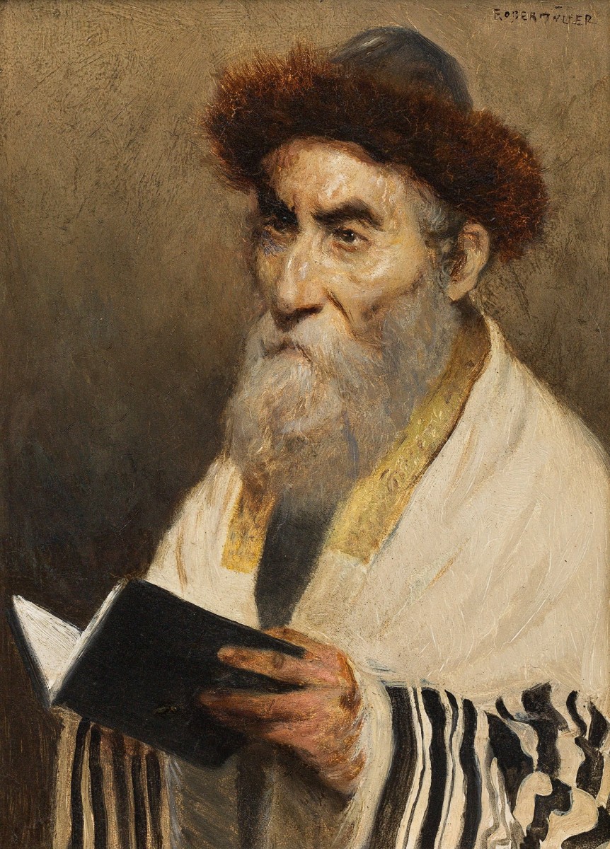 "Pictură. Portret" by Franz Obermüller