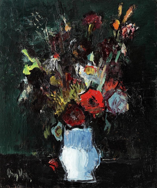 "Painting. Flowers" by Gheorghe Vânătoru