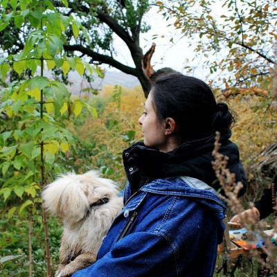 Оксана Цип at Осенний пленэр. IX класс - первые этюды маслом. Октябрь 2013