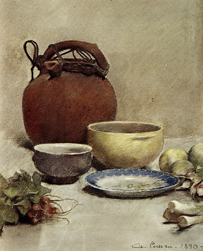 "Painting. Still life" by Emil Carlsen