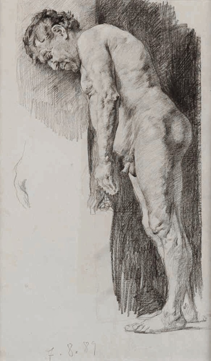"Desen. Nud" by Max Slevogt