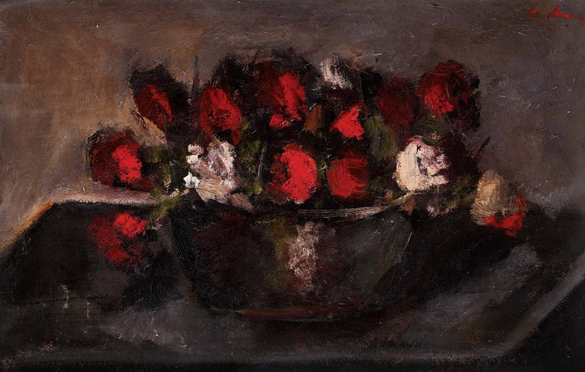 "Pictură. Flori" by Mircea Ciobanu