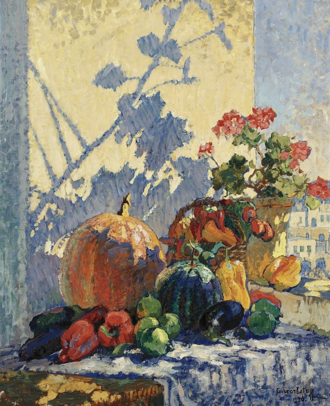 "Painting. Still life" by Konstantin Ivanovich Gorbatov