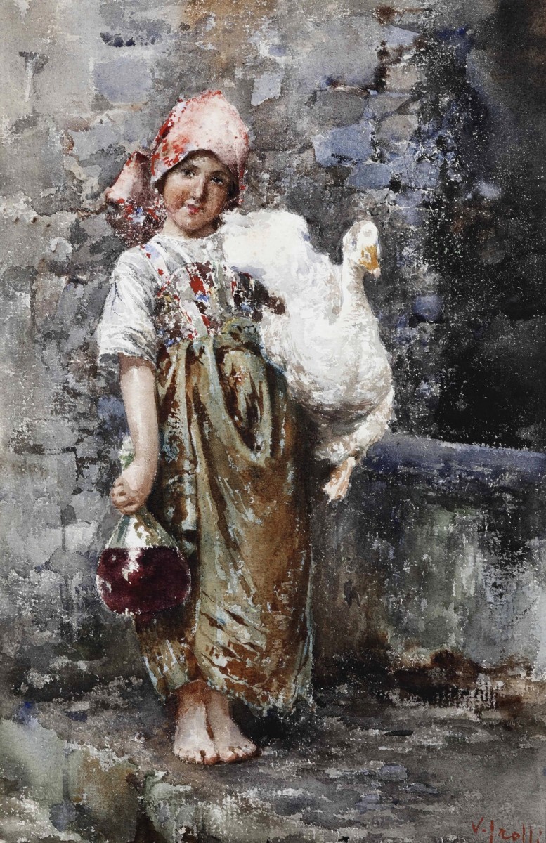 "Painting. Portrait. Rural" by Vincenzo Irolli