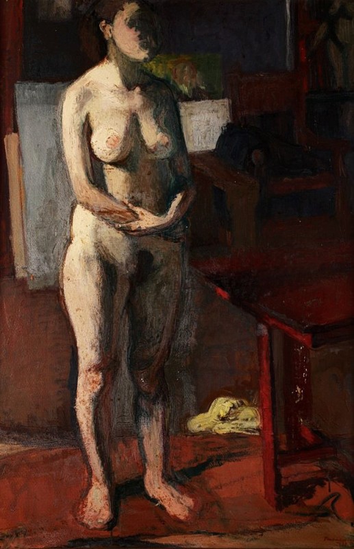 "Painting. Nude" by Jeno Szabados