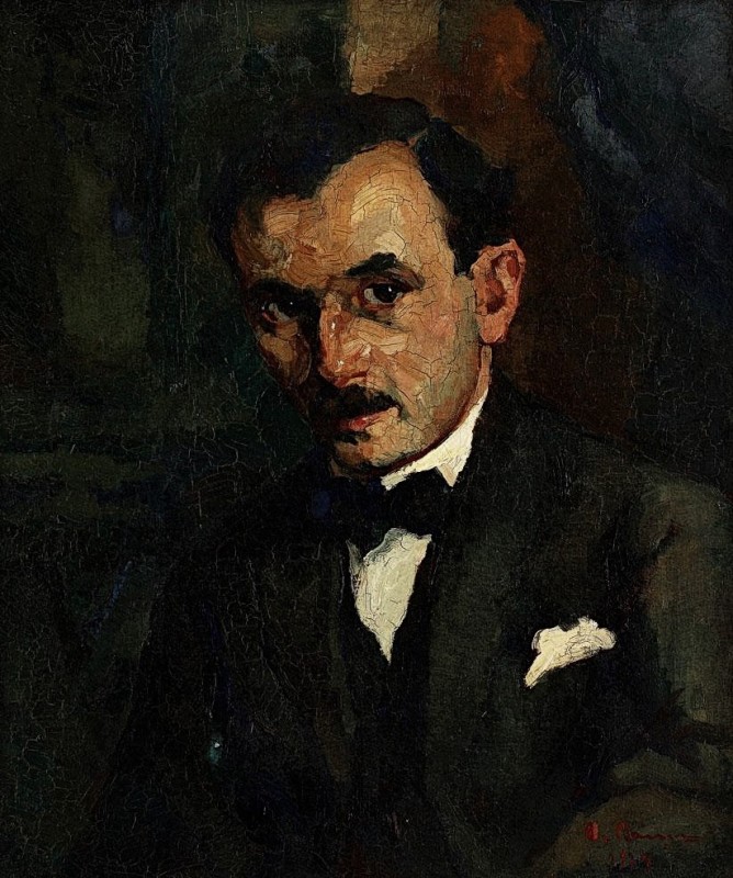 "Pictură. Portret" by Aurel Băeșu