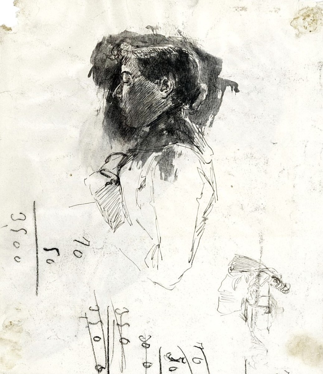"Drawing" by Joaquín Sorolla y Bastida