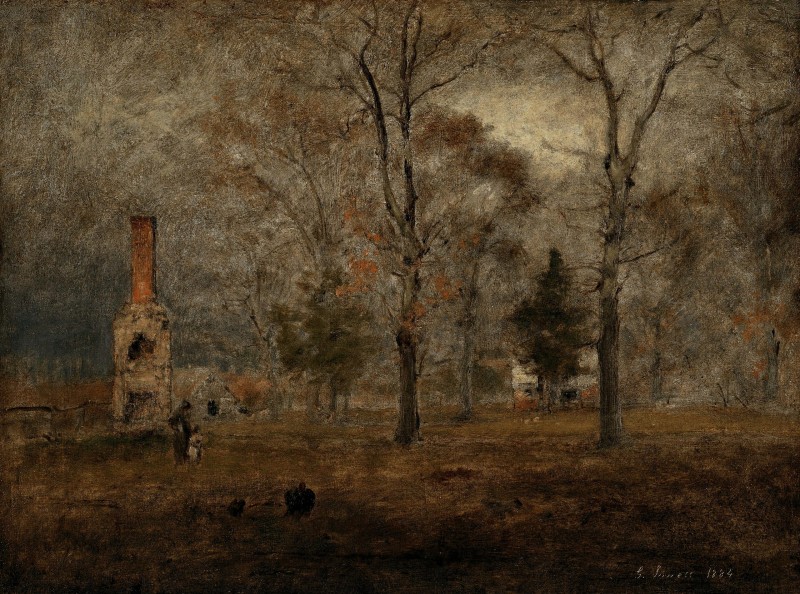 "Painting. Landscape" by George Inness