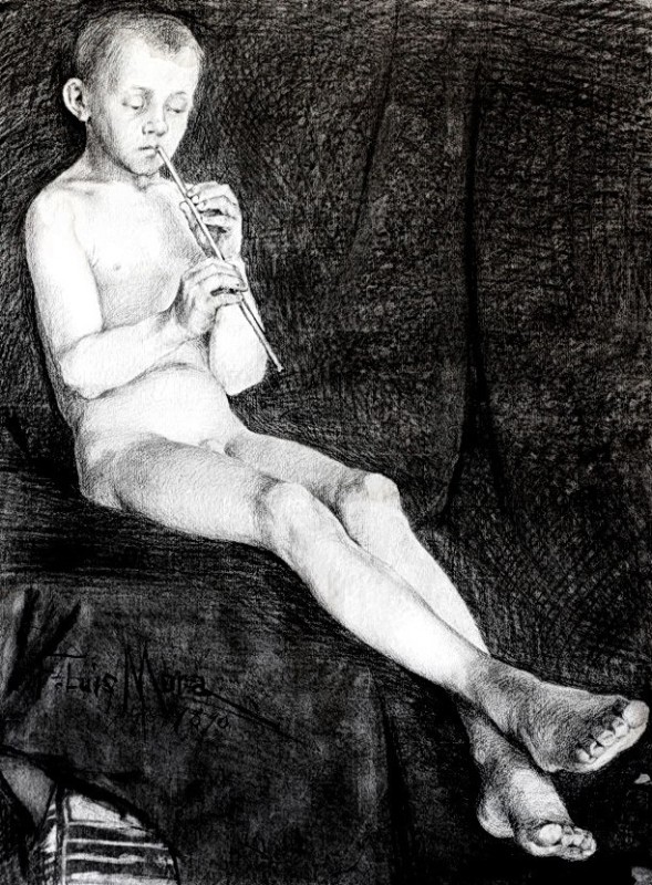 "Desen. Nud" by F. Luis Mora